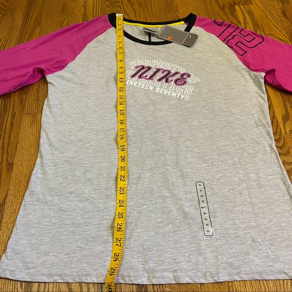 NWT Nike Vintage 3/4 Sleeve Shirt - Picture 9 of 12